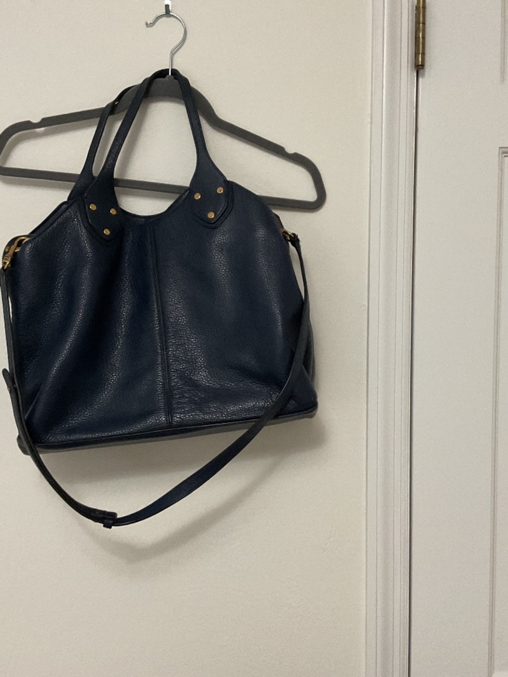 Banana Republic leather bag.